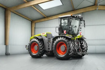 Nově modernizovaný CLAAS XERION.