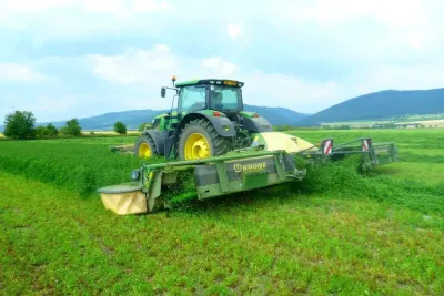 V roce 2013 společnost BV-Technika do podniku dodala i stroje značky Krone.