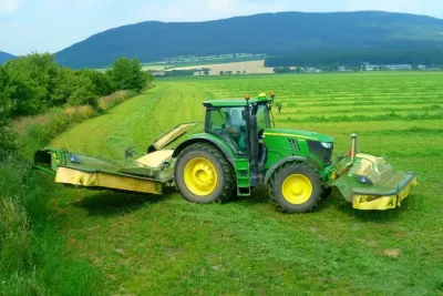 V roce 2013 společnost BV-Technika do podniku dodala i stroje značky Krone.
