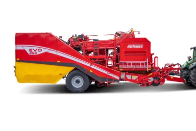 Nová generace sklízeče Grimme EVO 280 má plně hydraulický pohon a mnoho vylepšení.