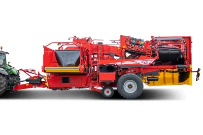Nová generace sklízeče Grimme EVO 280 má plně hydraulický pohon a mnoho vylepšení.