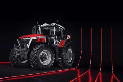 Řada traktorů Massey Ferguson 9S přichází s vylepšeným motorem a převodovkou Dyna-VT.