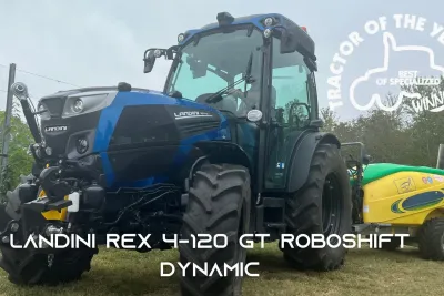 Traktor Lanidi Rex 4-120 GT RoboShift Dynamic.