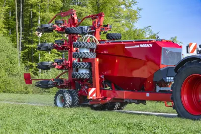 Nová generace secího vozu Horsch Versa 6 SW a inovace u elektro-mechanického secího stroje Horsch Versa 3 KR.