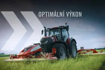 Všechny traktory Case IH Optum jsou osazeny inovovaným šestiválcovým motorem Case IH.