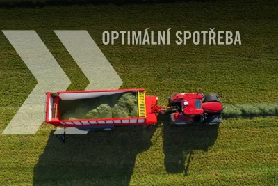 Case IH Optum umí legálně jezdit max. rychlostí až 56 km/h již při 1 550 ot/min.