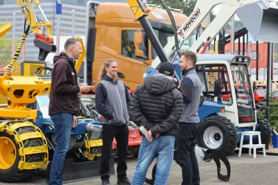Největší zastoupení na přehlídce měly právě firmy z oblasti zemědělské techniky.