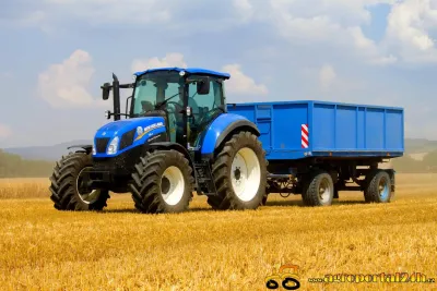 Nově zakoupený New Holland T5.95 Electro Command