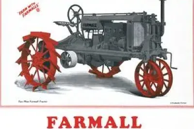 V roce 1923 sestrojil Bert Benjamin první traktor Farmall. O několik let byla výroba zastavena. Ve 21. století opět obnovena a teď jí nahrazuje částeč