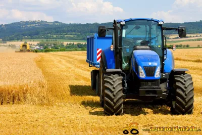 Nově zakoupený New Holland T5.95 Electro Command