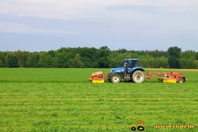 New Holland T6070 a Pöttinger