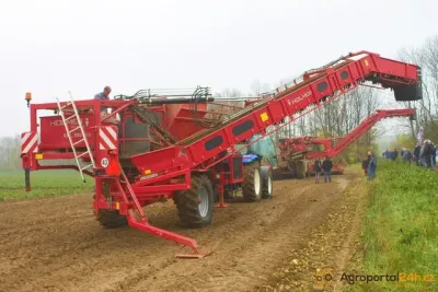 Čistič řepy Holmer RRL 200 eco s vykládacím ramenem