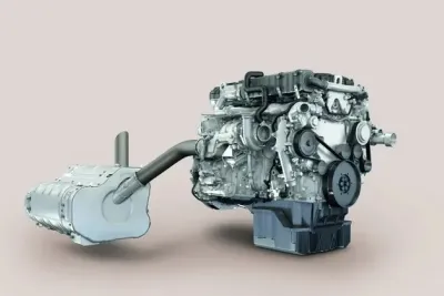 Motor Rolls-Royce určený pro lesní stroj Ponsse