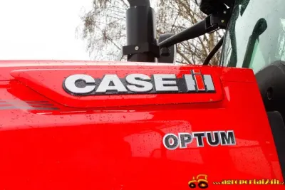 Detail označení Case IH Optum