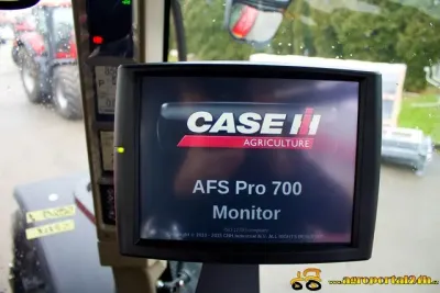 Displej AFS Pro 700 v kabině traktoru