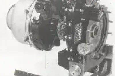 Turbínový motor zblízka