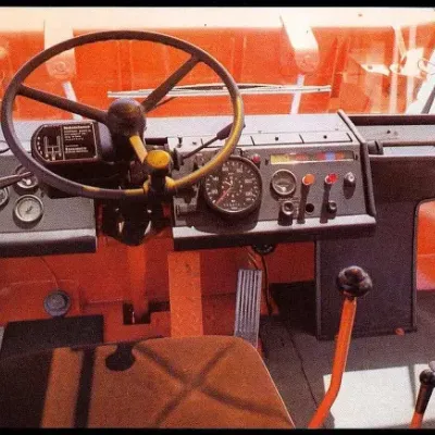 Interiér modelu Zettelmeyer ZD 3000.