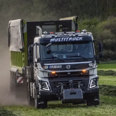 Volvo FMX540 4x4 Multitruck po zásahu německého úpravce A+T Nutzfahrzeuge GmbH.