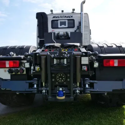 Volvo FMX540 4x4 Multitruck po zásahu německého úpravce A+T Nutzfahrzeuge GmbH.