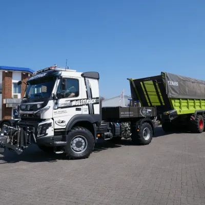 Volvo FMX540 4x4 Multitruck po zásahu německého úpravce A+T Nutzfahrzeuge GmbH.