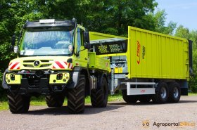 Unimog: všestranný nosič nářadí schopný jízdy rychlostí 90 km/h